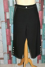 PANTACOURT NOIR FEMME °°°  DAXON  °°° TAILLE 42 . PROCHE NEUF