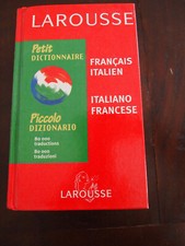 Petit dictionnaire Français italien / Italiano francese, Larousse