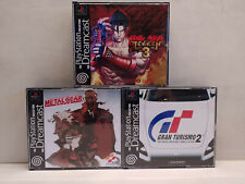 DREAMCAST : PSX collection - MGS / GT2 / TEKKEN 3
