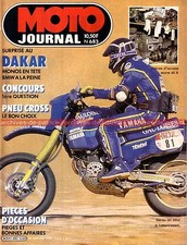 MOTO JOURNAL  683 Spécial Rallye PARIS DAKAR 1985 17 pages BMW YAMAHA HONDA Jawa