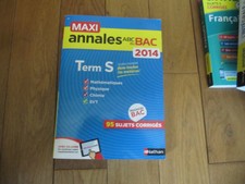 MAXI ANNALES ABC BAC 2014 TERMINALE S MATHEMATIQUES PHYSIQUE CHIME SVT 95 SUJETS