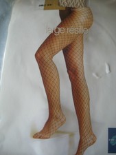 COLLANT FANTAISIE PHILDAR LARGE RESILLE  TAILLE 3/4   COLORIS SABLE  IDEAL DANSE