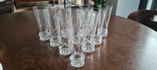 10 Flutes A Champagne En Cristal Daum Nancy Modele Sorcy 14.5 cm old crystal