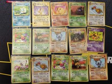 Lot de 48 cartes Pokémon japonaise Wizards ancien