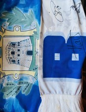 Echarpe SCB BASTIA 1905 signature joueur maillot porté CORSE shirt Match worn