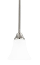Sea Gull Lighting 61806-962 Holman Mini Pendant Brushed Nickel One-Light