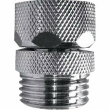 Raccord tournant Disflex - MF 1/2" - Laiton chromé DISFLEX