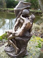 30078 DVR  FIGURINE  STATUETTE  STATUE LE BAISER DE RODIN  STYLE   BRONZE DEFAUT