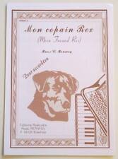 Partition sheet music VINCENT MENWEG : Mon Copain Rex * 90's Accordéon Chien