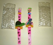 JURASSIK PARK DINOSAUR OROLOGI QUARZO 1992 VINTAGE LOTTO 2 PZ. 