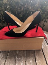 Escarpin Cuir Suedé Louboutin T 38