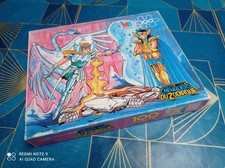 Puzzle ancien " les chevaliers du zodiaque " 100 pièces MB 1989