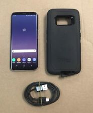 Samsung Galaxy S8 SM-G950U - 64GB Arctic silver (AT&T) Smartphone BAD ESN AS IS