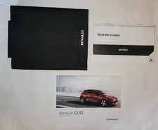 Manuel Notice Utilisation Renault Clio 4 Housse Rangement 2015 2016 + CADEAU FR