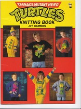 Teenage Mutant Hero Turtles Knitting Book Jumpers, Chapeau & écharpe, Coussins