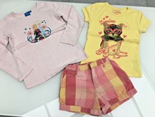 ensemble 4-5 ans * t-shirt ML DISNEY short TEX t-shirt jaune COMPLICE