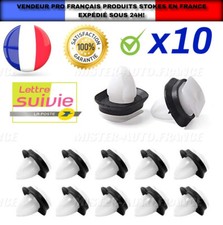 10 Clips Fixation Porte Compatible Citroen Relay Peugeot Boxer Panneau Garniture