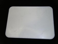 KAWASAKI Ltz KFX 400 450 TRX 250 Ltr YFZ ? Blanc Plastique Avant Numéro # Plaque
