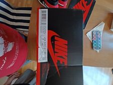 Chaussure Nike Air comme neuf Jordan 1 retro hight OG taille 40 rouge/blanc/noir