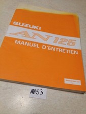 Suzuki AN125 scooter éd.1996 manuel technique atelier en français
