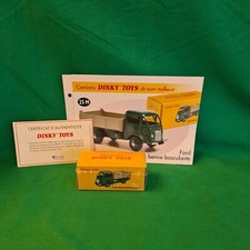 DINKY ATLAS 25M FORD BENNE BASCULANTE NEUF BOITE SCELLEE & FASCICULE &CERTIFICAT