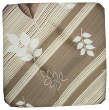 Galette Dessus de chaise Imprimé Tons Taupe/Beige/Ecru