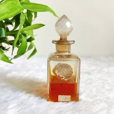 1930s Vintage Etonias Lavande Eau Parfum Verre Bouteille Décoratifs Collection