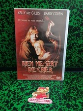 DVD film horreur rien ne sert de crier 