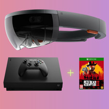 Casque Hololens Microsoft (rare) + Xbox one x + 1 manette + 1 jeu offert