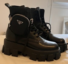 Authentiques bottines monolith prada  pointure 40