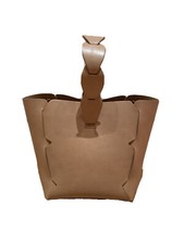 Zara Mini Géométrique Summer Tan Sac Seau