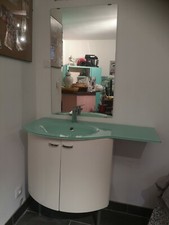 Vend Lot : Lavabo - Vasque - Meuble - Mitigeur - Miroir
