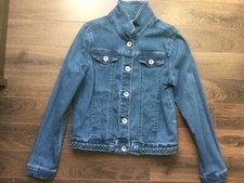 Veste En Jean Fille Ikks Neuve Taille 10 Ans