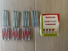 15 chevilles Fischer Duopower 10x80 (538252) + 20 vis Index 7x100