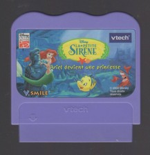 JEU CONSOLE V.SMILE / VSMILE VTECH DISNEY LA PETITE SIRENE ARIEL PRINCESSE