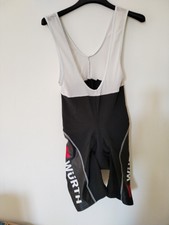 Collant Cuissard Short Vélo À Bretelle Würth Homme Taille M