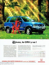 PUBLICITE ADVERTISING 026  1997  HONDA  le 4x4 CRV