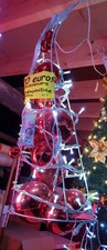 N° 4 Decoration de noel  50 cm x hauteur 1,20 mètres led clignotant