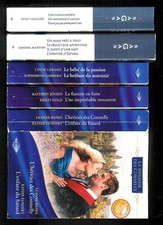 Lot N° 17 de cinq livres Harlequin " 3 La Dynastie des Connelly & 2 Saga "