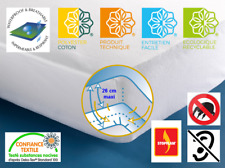 Protège-matelas alèse molleton imperméable respirant silencieux H30 qualité Pro 