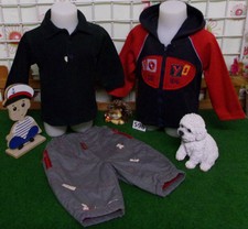 vêtements garçon 6 mois,gilet,sweat JACADI,pantalon doublé polaire
