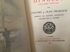 MORNAY JEROME ET JEAN THARAUD DINGLE  L ILLUSTRE ECRIVAIN DESSINS DE MAXIME DETH