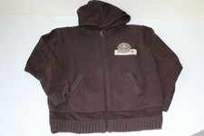 Timberland - Veste Sweat à capuche Marron chocolat Garçon 12 ans TBE