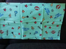 Vintage Housse de traversin TINTIN Coke en stock Hergé Moulinsart 1998