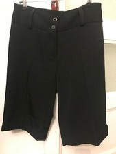 Pantacourt automne/hiver/printemps noir La City 38