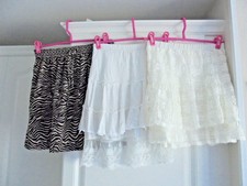 Lot 3 jupe dont kaporal MORGAN volants dentelle taille 38 M TBE