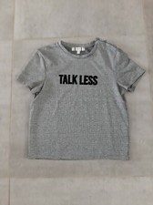 T-shirt haut Jennyfer motif pied de poule taille XS TALK LESS ou 14 ans fille