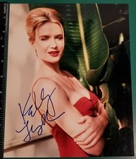 Kelly Lynch signed BUSTY sexy photo Road House Desperate Hours autograph