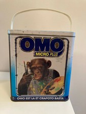 Vieille boîte Lessive OMO Micro Plus - Vintage
