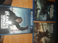 lot de 3 blu-ray Serie La planète des singes Très Bon Etat